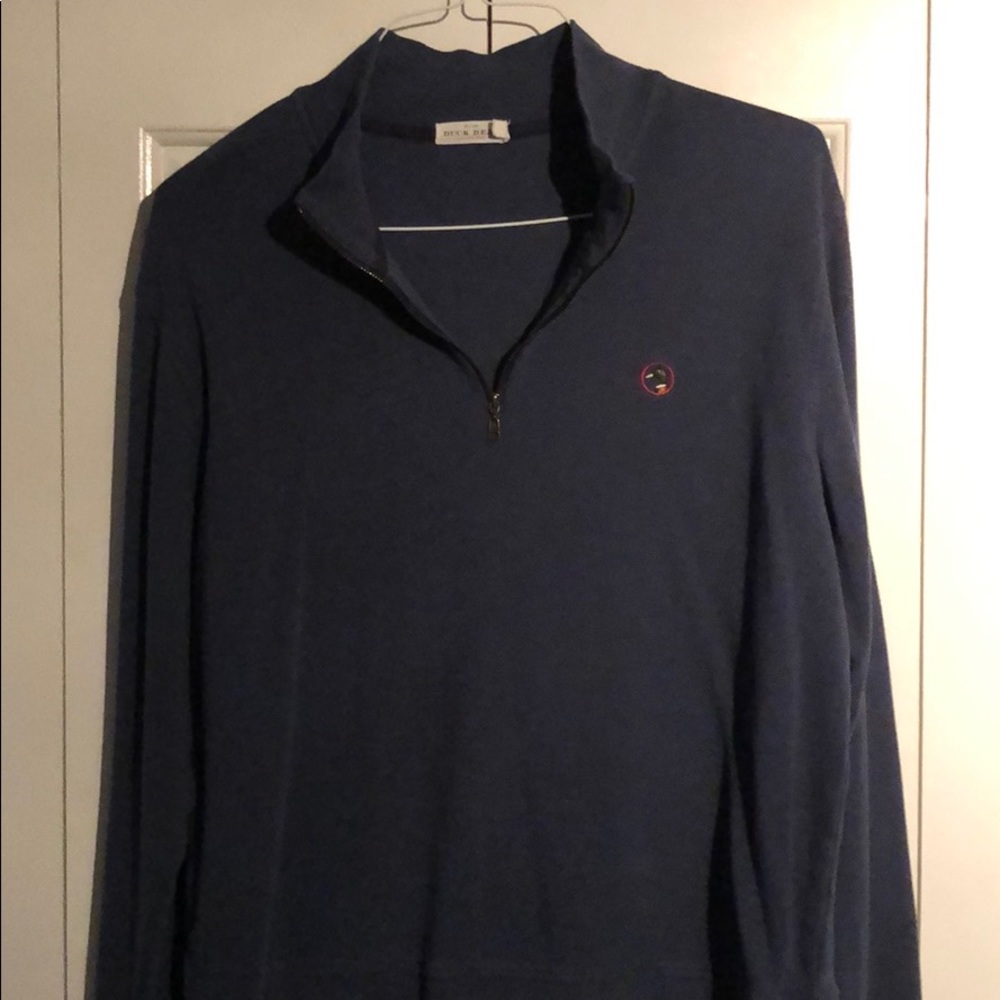 Navy Duck Head Quarter Zip